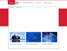 Tablet Screenshot of hcigroup.com